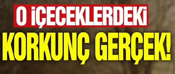 Enerji içeceklerindeki korkunç gerçek...