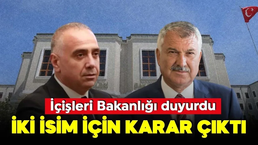 Zeydan Karalar ve Ahmet Şahin görevden uzaklaştırıldı