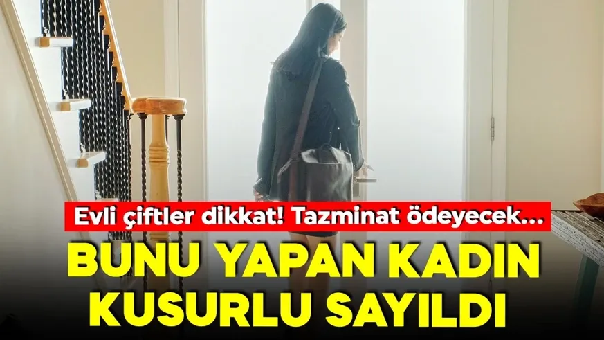 Evli çiftler dikkat! Tazminat ödeyecek...
