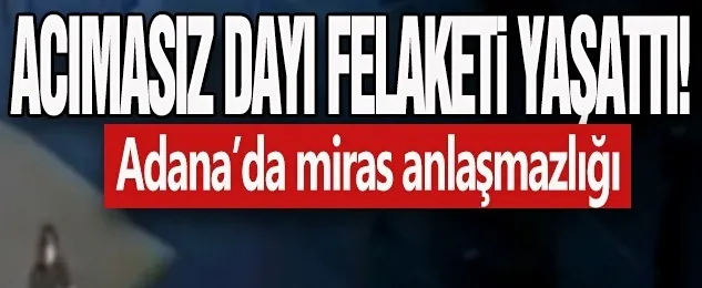 Miras anlaşmazlığı yaşadığı yeğenini, beyzbol sopasıyla dövdü