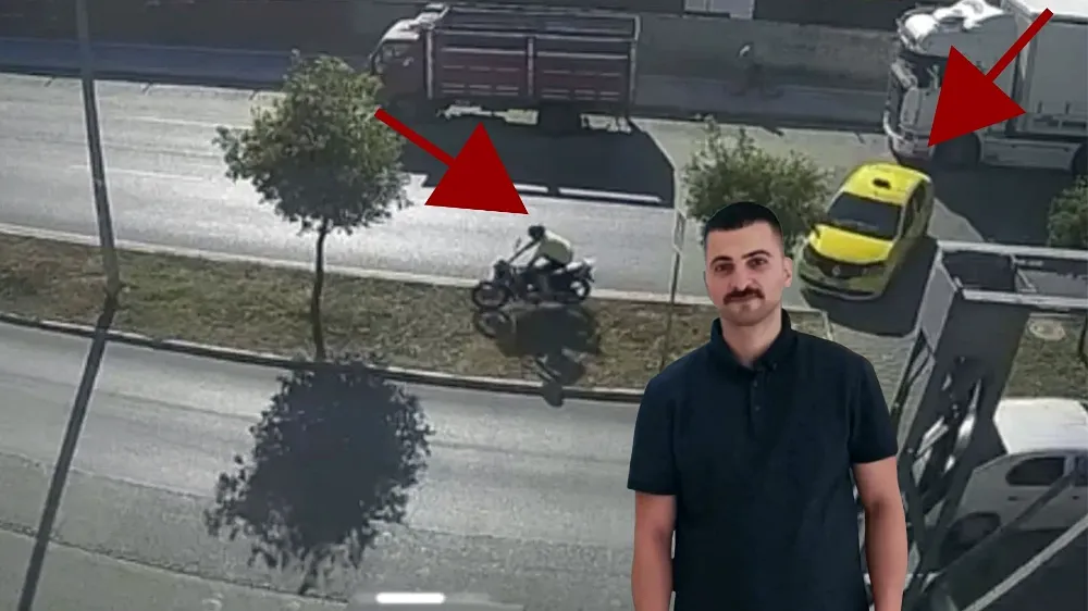 Cinayet gibi kaza ! Yaya geçidinden geçmeye çalışan taksinin çarptığı motosiklet sürücüsü öldü!