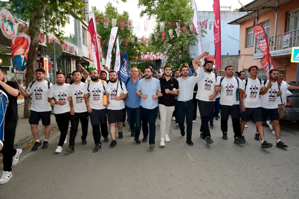 Özgürlük Yürüyüşü 118 Kilometrede 