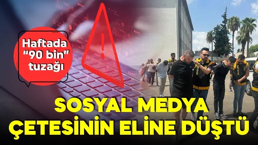 Yüksek kazanç vaadiyle dolandırıcılık polise takıldı: 8 tutuklama!