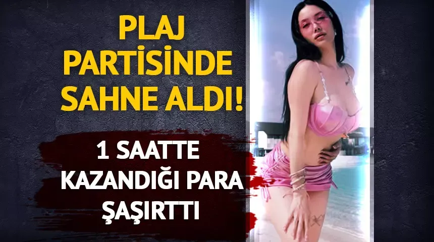 Kısmetse Olur Cansel Ayanoğlu plaj partisinde sahneye çıktı! 1 saatte kazandığı para şaşırttı