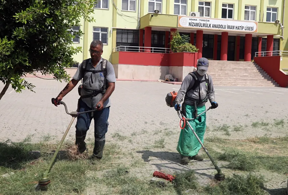 Yüreğir’de okullar yeni döneme hazırlanıyor 