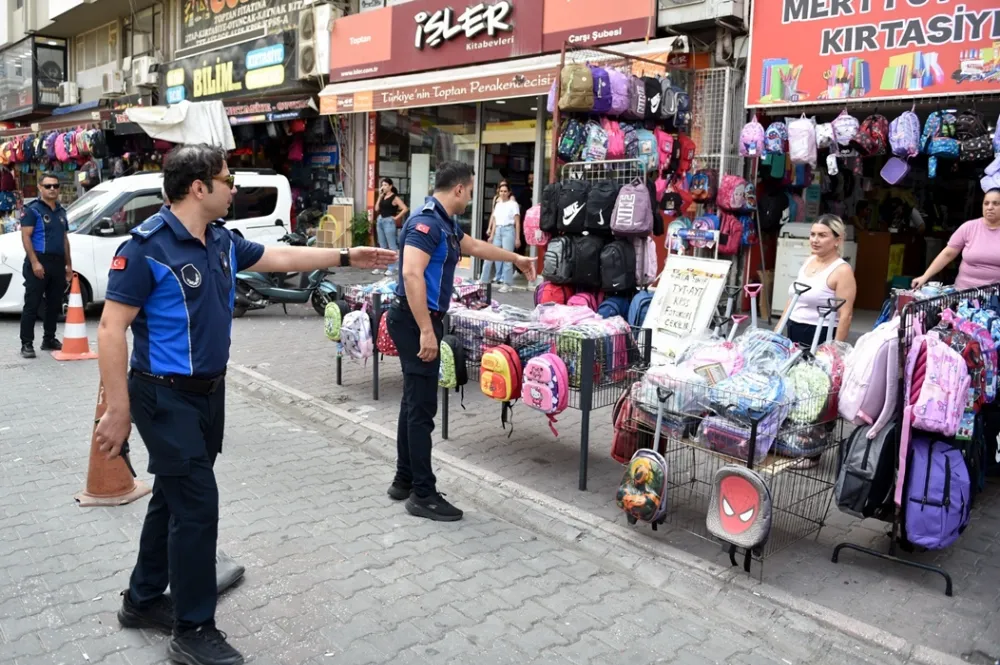 Seyhan zabıta ekiplerinden okul öncesi kırtasiye denetimi