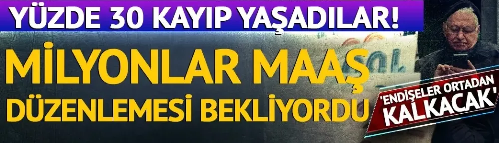 Yüzde 30 kayıp yaşadılar!