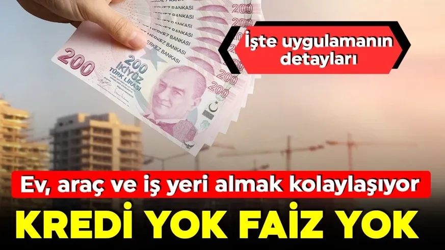  Faizsiz ev almada yeni dönem! 81 ilde hayata geçecek...