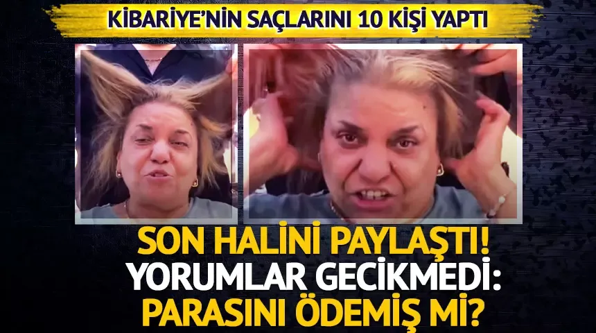 Kibariye kuaföre gitti, 10 kişi uğraştı! Değişen saçları görenleri şaşırttı