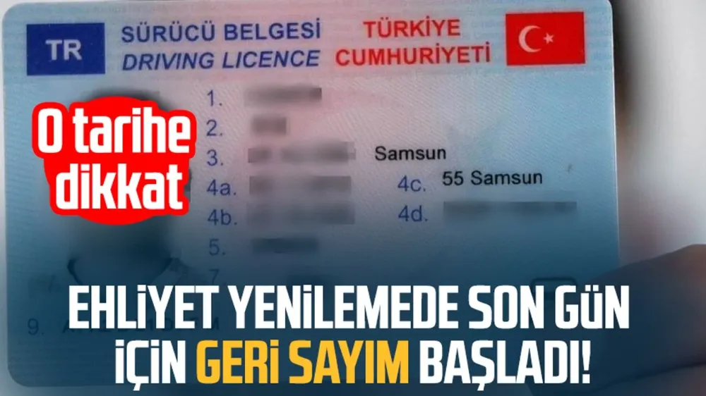 Ehliyet yenileme ne zaman son, ücreti ne kadar?