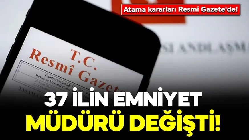 Atama kararları Resmi Gazete
