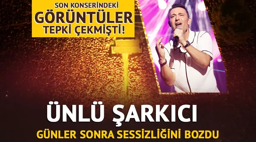 Mustafa Sandal günler sonra sessizliğini bozdu..