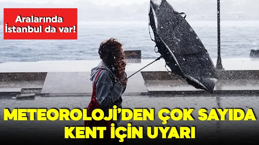 Planı olanlar dikkat! Şemsiyesiz çıkmayın
