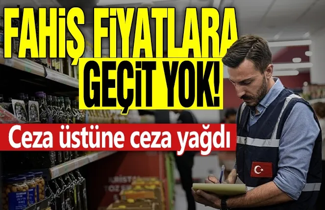 Toplamda 1 milyar 869 milyon TL idari para cezası kesildi...