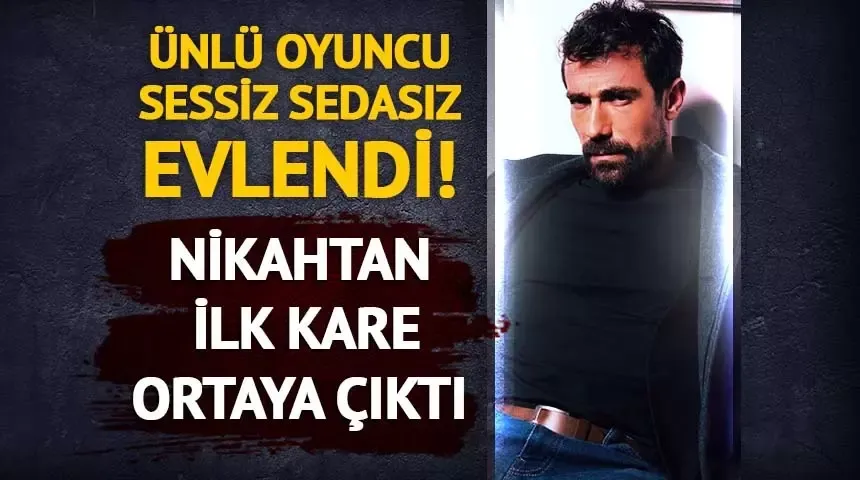 İbrahim Çelikkol sevgilisi Natali Yarcan ile sessiz sedasız evlendi! 