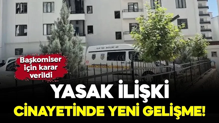 Evinde eşiyle birlikte gördüğü kişiyi öldüren başkomiser serbest