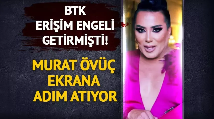 İmaj tazeleyen Murat Övüç ekrana adım atıyor