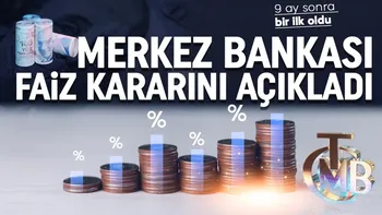 Merkez Bankası faizi sabit bıraktı...