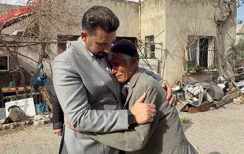 Cumhurbaşkanının ismini duyunca gözyaşlarını tutamadı