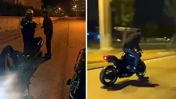   ’Dur’ ihtarına uymayan motosiklet sürücüsüne 497 bin TL ceza