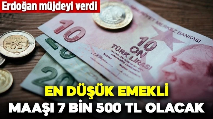 En düşük emekli maaşı 7.500 TL oluyor! Bayram ikramiyesi için de 3 formüllü zam…