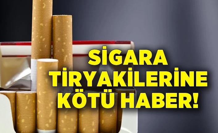 Sigaraya 2 TL zam geldi...