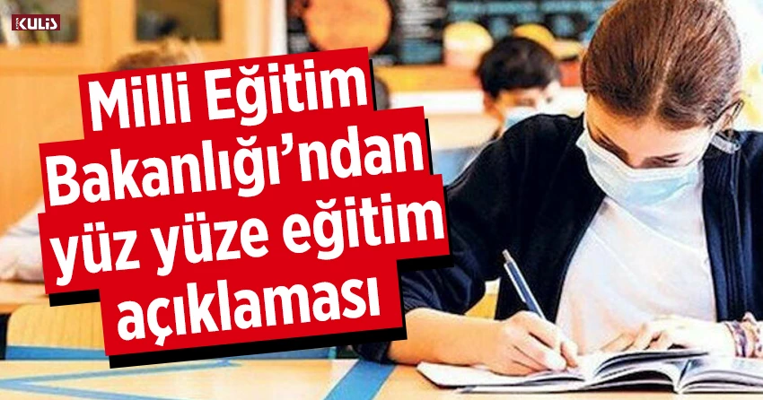 Bakan Özer, kapalı sınıf sayısını açıkladı...