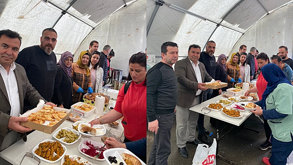 Sağlık-Sen Adana Şubesi İskenderun ikram evinde