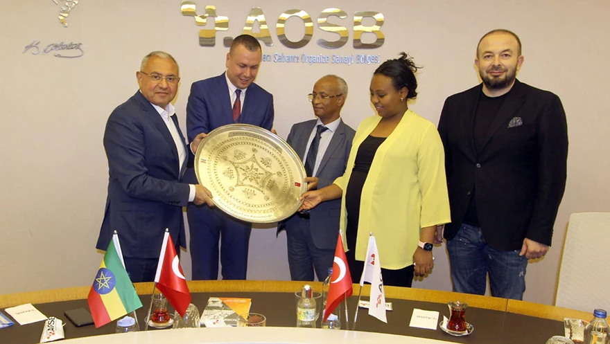 Etiyopya  Ankara Büyükelçisi AOSB’de