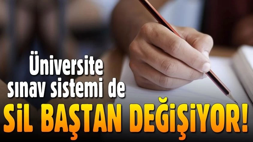LYS kalkıyor mu? Üniversite sınav sistemi de sil baştan değişiyor