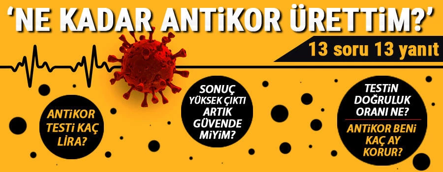 Antikor testim yüksek çıktı, Covid