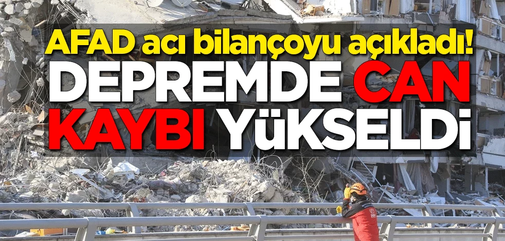 Depremde hayatını kaybedenlerin sayısı 50 bin 96’ya yükseldi