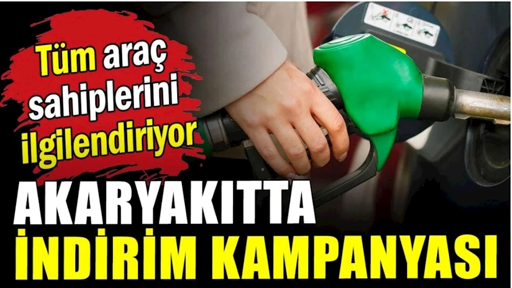 Bankalar akaryakıtta indirim kampanyaları yapmaya başladı.