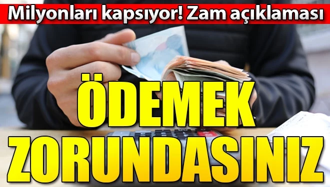 Aidatlara zam! Ödemek zorundasınız!
