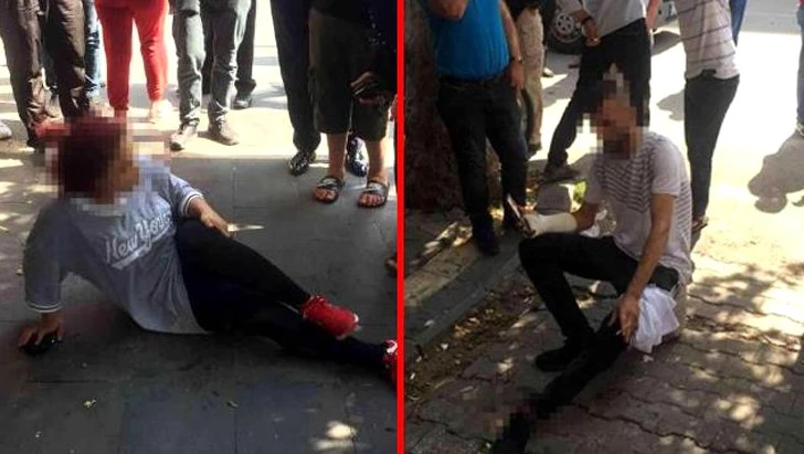 Yolda karısını yanında bir erkekle yürürken görüp öfkelenen adam tabancayla ikisini de vurdu!